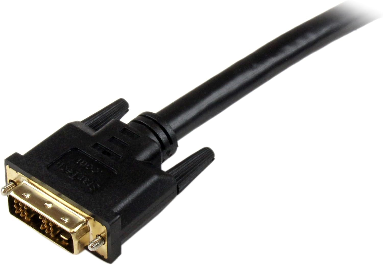 50 Ft. (15.2 M) HDMI to DVI D Adapter Cable - HDMI to DVI-D Cable - Strain Relief Connectors - Bi-Directional - HDMI to DVI Cable (HDMIDVIMM50)